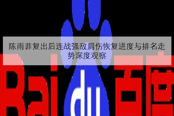 陈雨菲复出后连战强敌肩伤恢复进度与排名走势深度观察